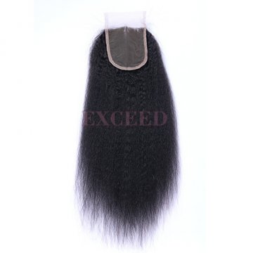 4.4 Lace Closure Kinky Straight